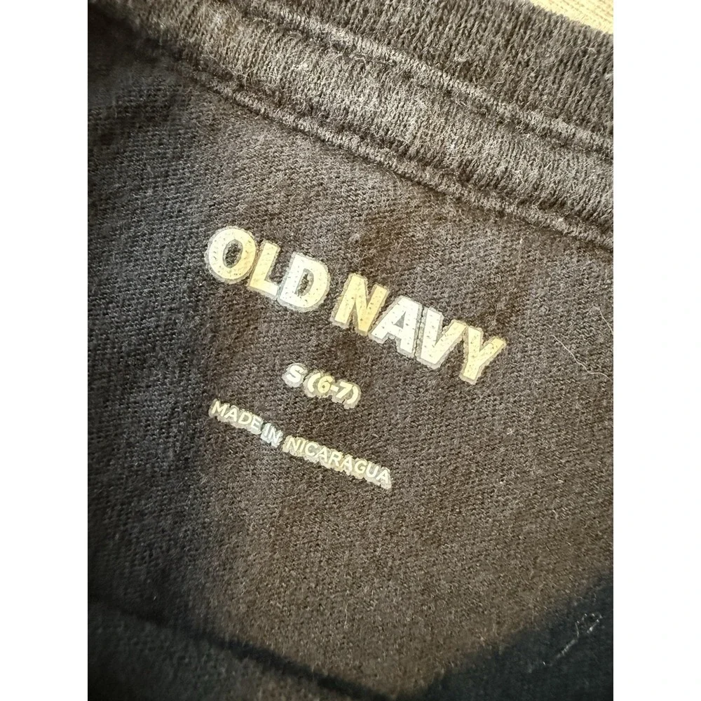 Snoop Dog Old Navy Black Tshirt Size Small 6/7